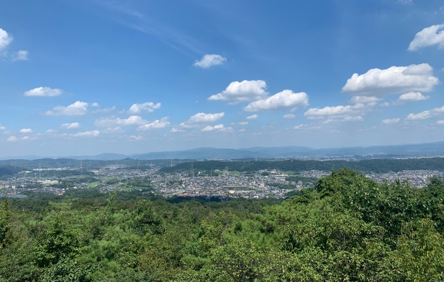 奈良県生駒市の風景